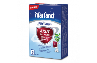 WALMARK Marťánci Proimun akut drink - Мультикомплекс для детей питьевой, 5 пакетиков